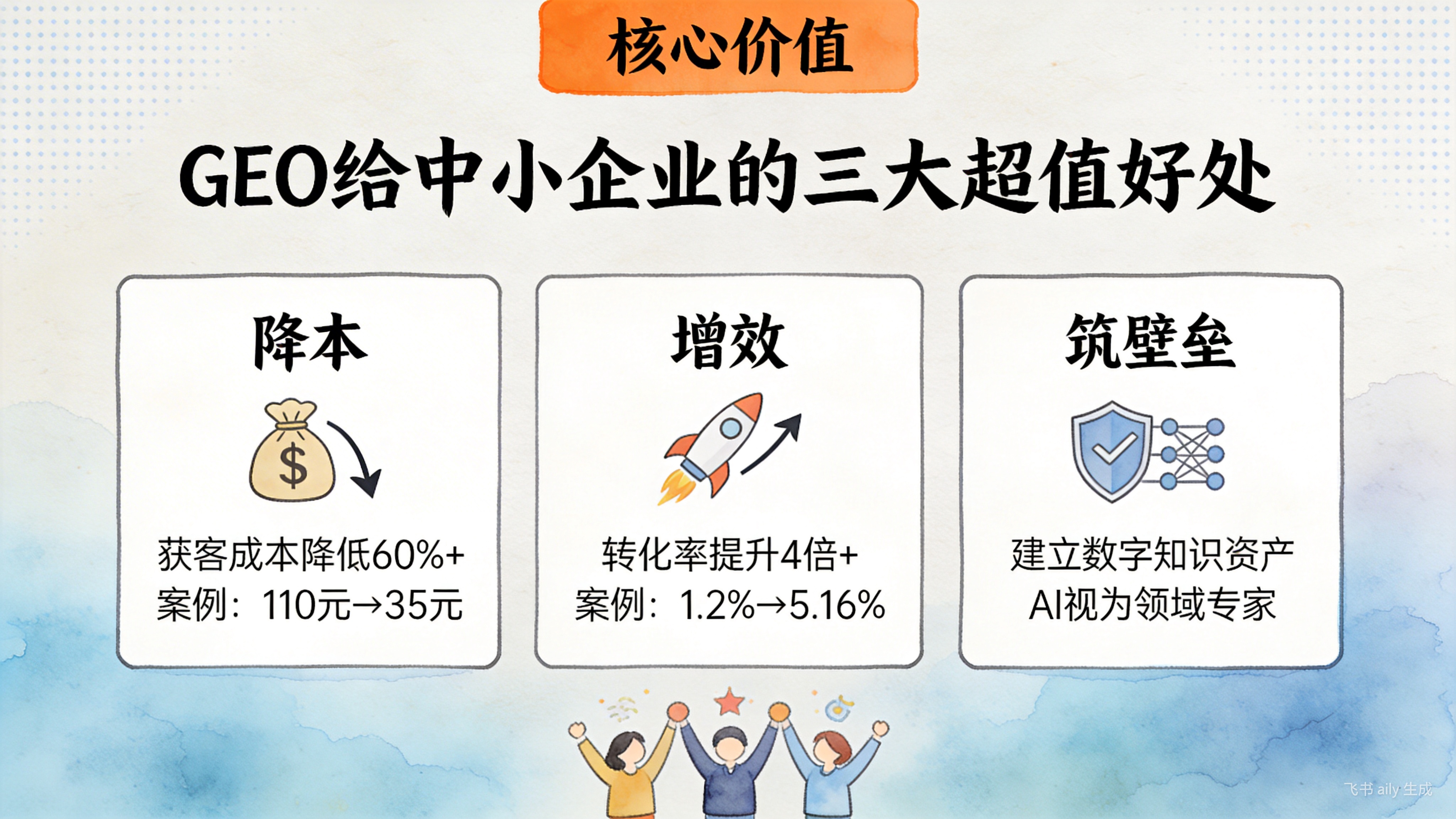 别再被AI忘了-中小企业GEO优化方案-3个月获客成本降60%